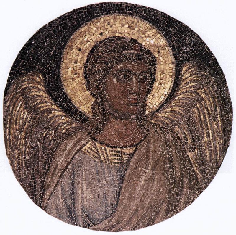 GIOTTO di Bondone Tondo with Angel sh